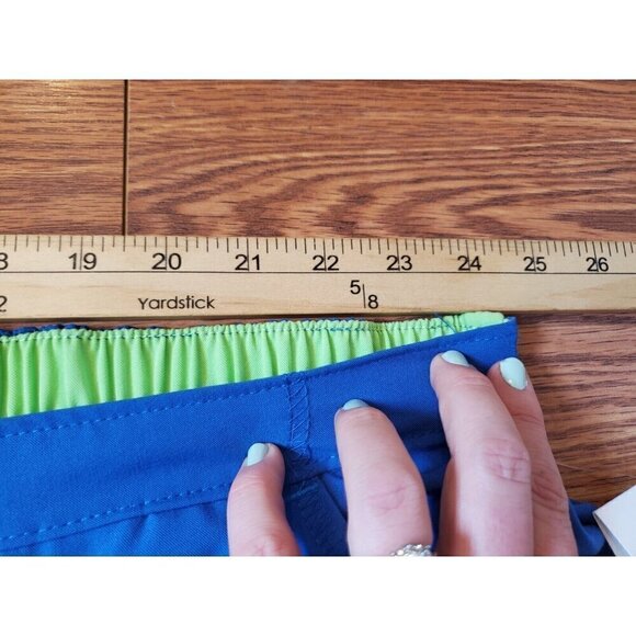 Jockey Scrub Pants Women's Size 4X Royal Blue Drawstring Straight‎ Leg Nurse NWT - Picture 3 of 11